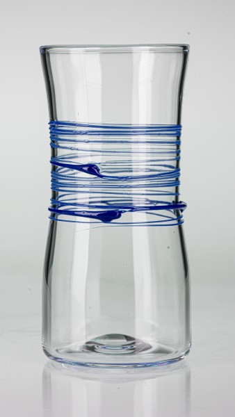Trinkglas Blau